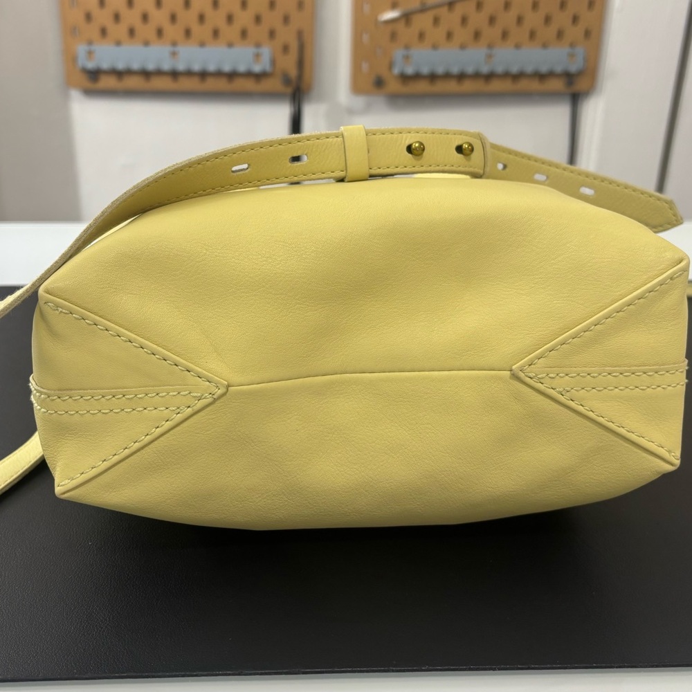 NWT Madewell Womens Butter Yellow The Piazza Mini Crossbody Bag,100% Cow Leather - Picture 8 of 15